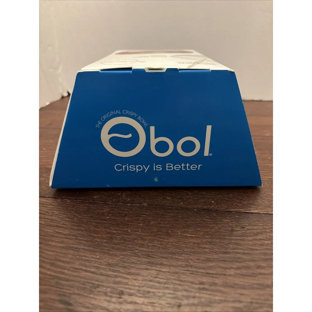 New 2017 Obol‎ Original Never Soggy Blue Cereal Bowl USA MADE Sensory